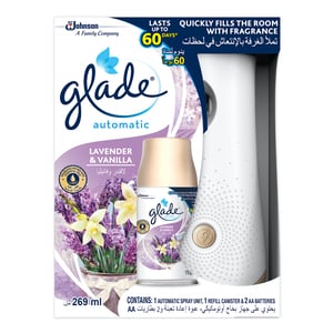 Glade Automatic Spray, 3in, 1 Lavender & Vanilla, 269 ml