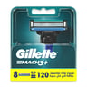 Gillette Mach3 Razor Blade Refills 8 pcs