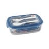 Elianware Lunch Box With Fork&Spoon E-675 1.3 Ltr
