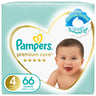 Pampers Premium Care Taped Baby Diapers, Size 4, 9-14 kg, Unique Softest Absorption for Ultimate Skin Protection, 66 pcs
