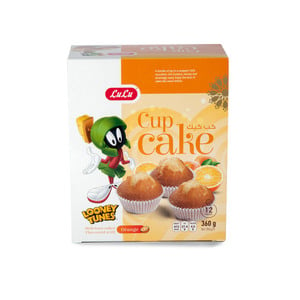 LuLu Orange Cupcake 12 x 30 g