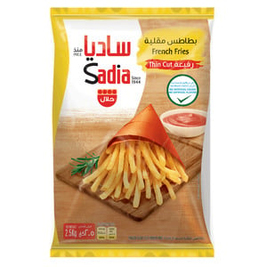 Sadia French Fries Thin Cut 2.5 kg