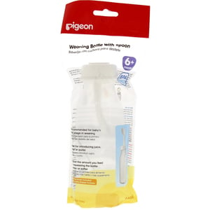 Pigeon Weaning Bottle With Spoon 240 ml