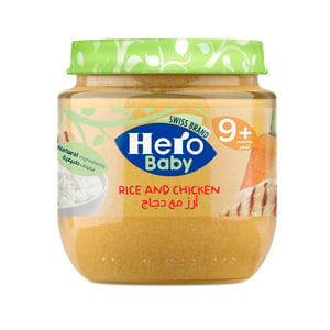 Hero Baby Food Rice & Chicken 120 g