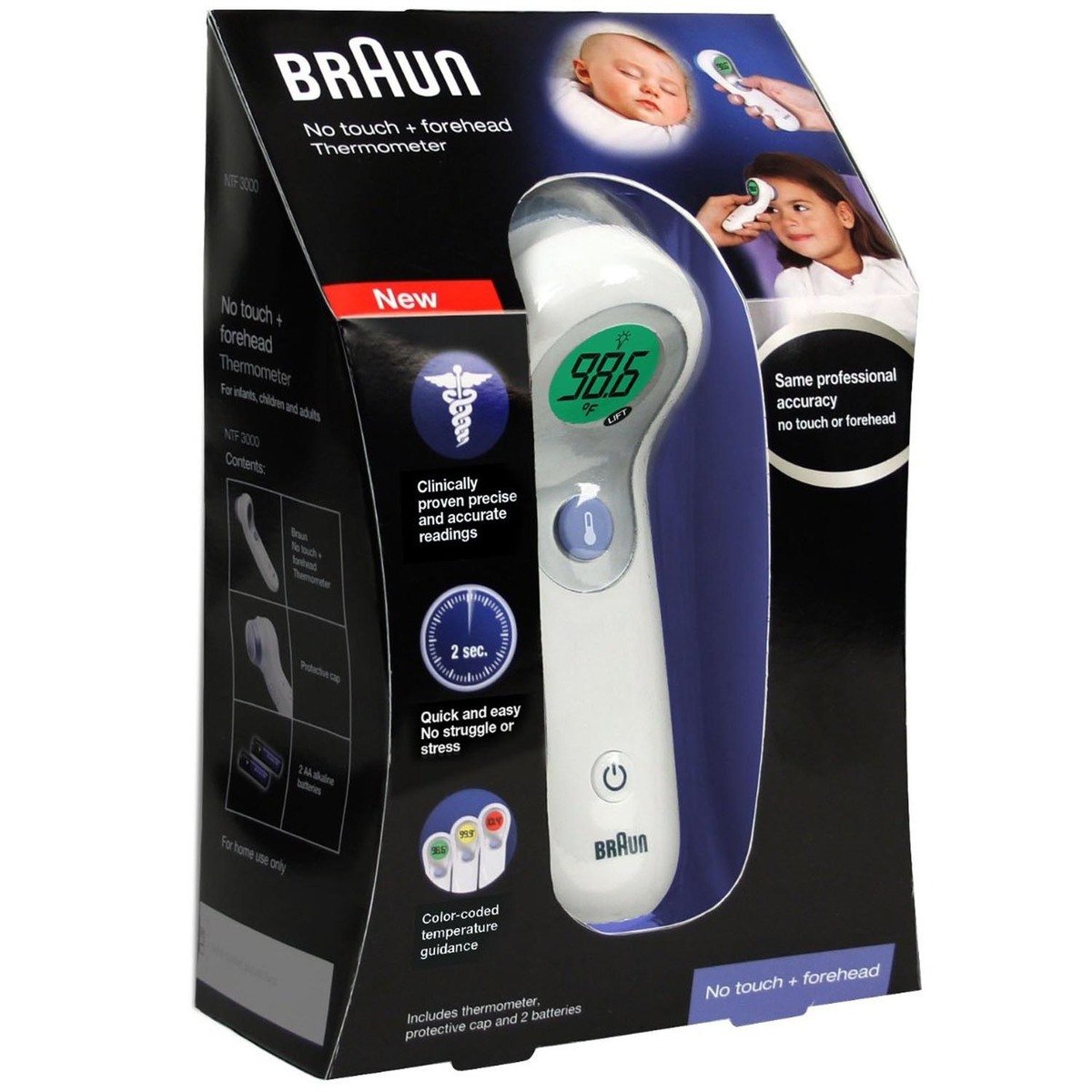Braun ForeHead Thermometer NTF3000