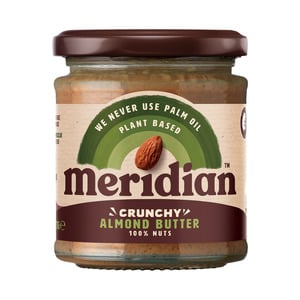Meridian Almond Butter Crunchy 170 g