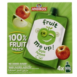 Andros Fruit Snack Apple 4 x 90 g