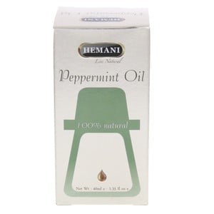Hemani Natural Peppermint Oil, 40 ml