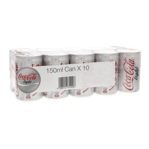 كوكا كولا لايت عرض توفير  10 × 150 مل