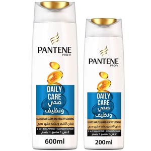 Pantene Pro-V Daily Care Shampoo 600 ml + 200 ml
