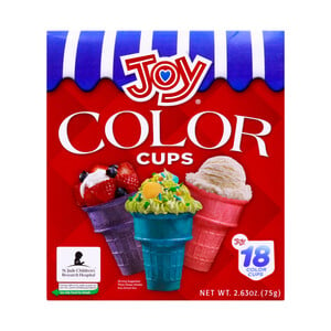 Joy Color Cups 18 pcs