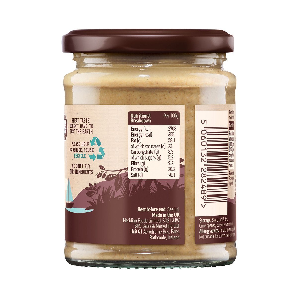Meridian Coconut and Peanut Butter 280 g