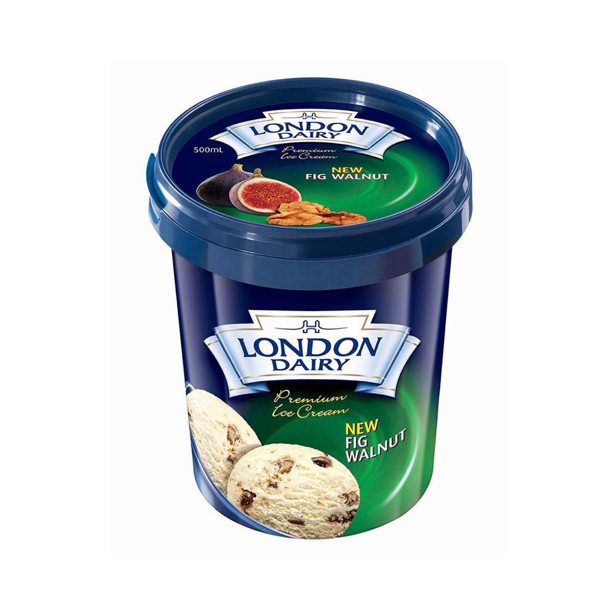 London Dairy Fig & Walnut Ice Cream 500 ml