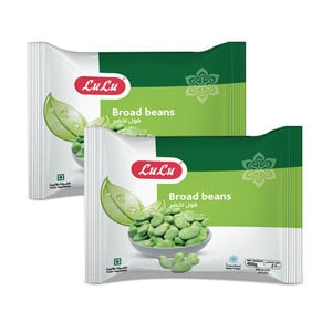 LuLu Frozen Broad Beans Value Pack 2 x 400 g