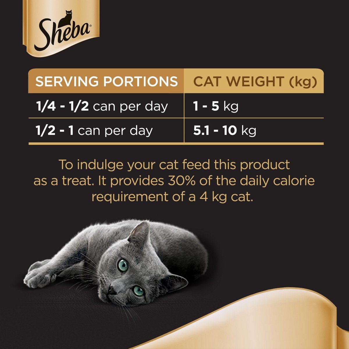 Sheba Flaked Tuna Topped with Salmon Cat Food 6 x 85 g
