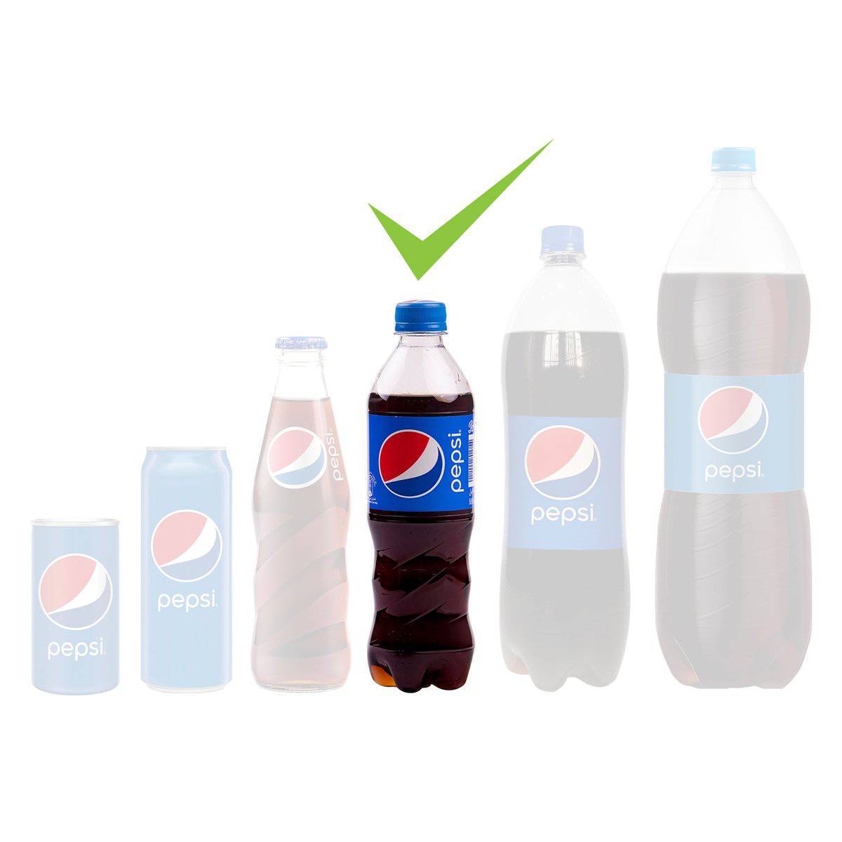 Pepsi Bottle Cola Beverage 500 ml