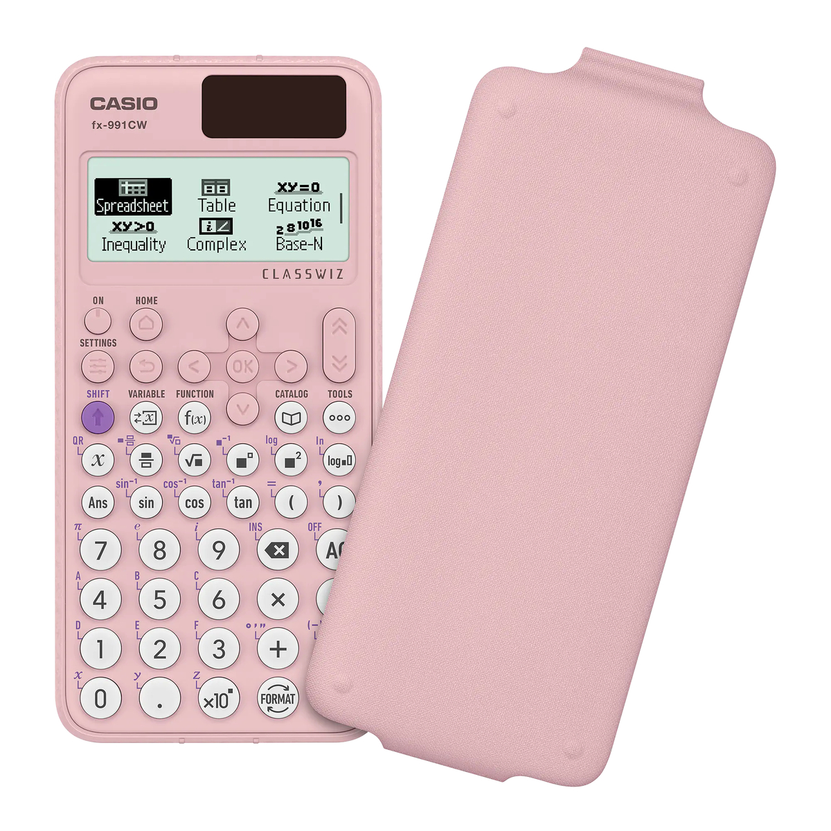 Casio Standard 10+2 Digit Scientific Calculator, Pink, fx-991CW-PK