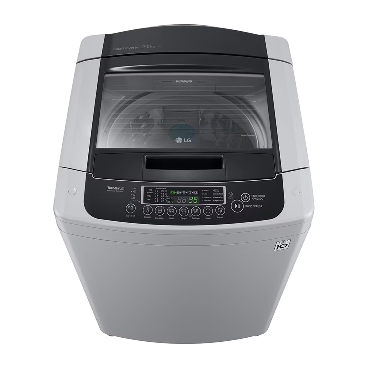 LG Top Load Fully Automatic Washing Machine, 12 Kg, Silver, T1785NEHTE