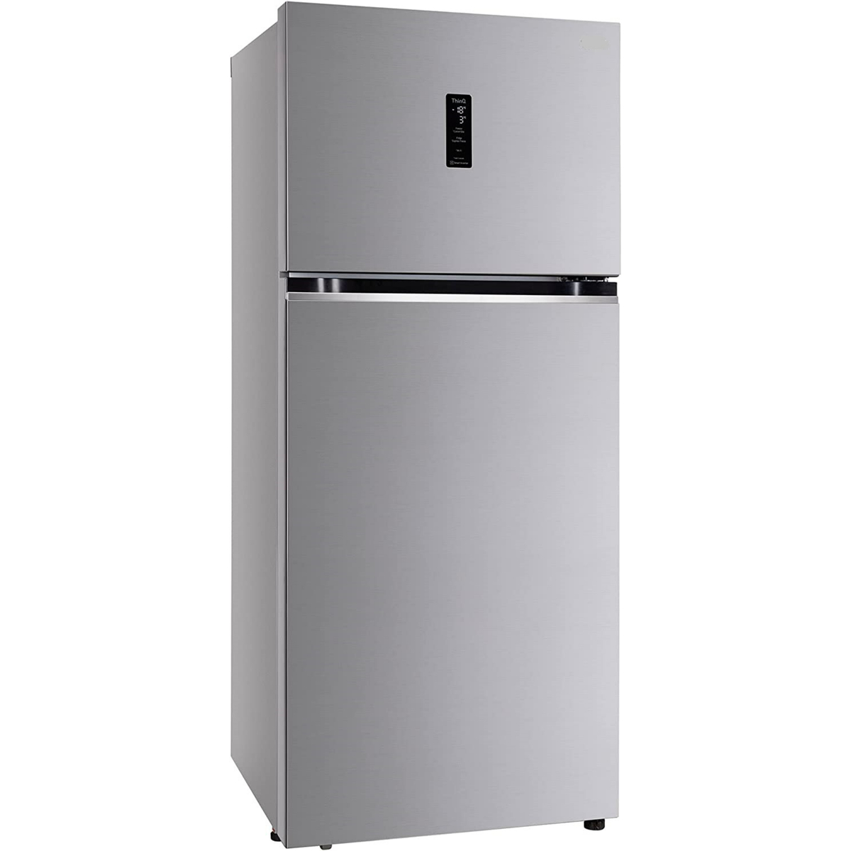 Sharp Double Door Refrigerator, 537 L, Inox Silver, SJ-HM700-HS3