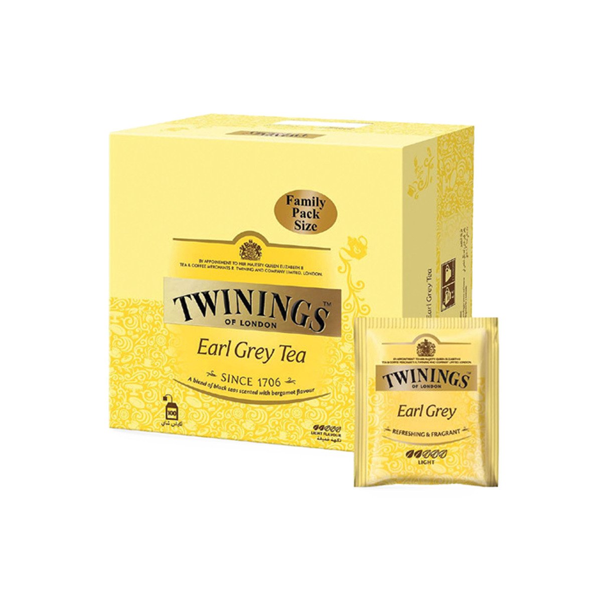 Twinings Black Tea Assorted Value Pack 100 Teabags