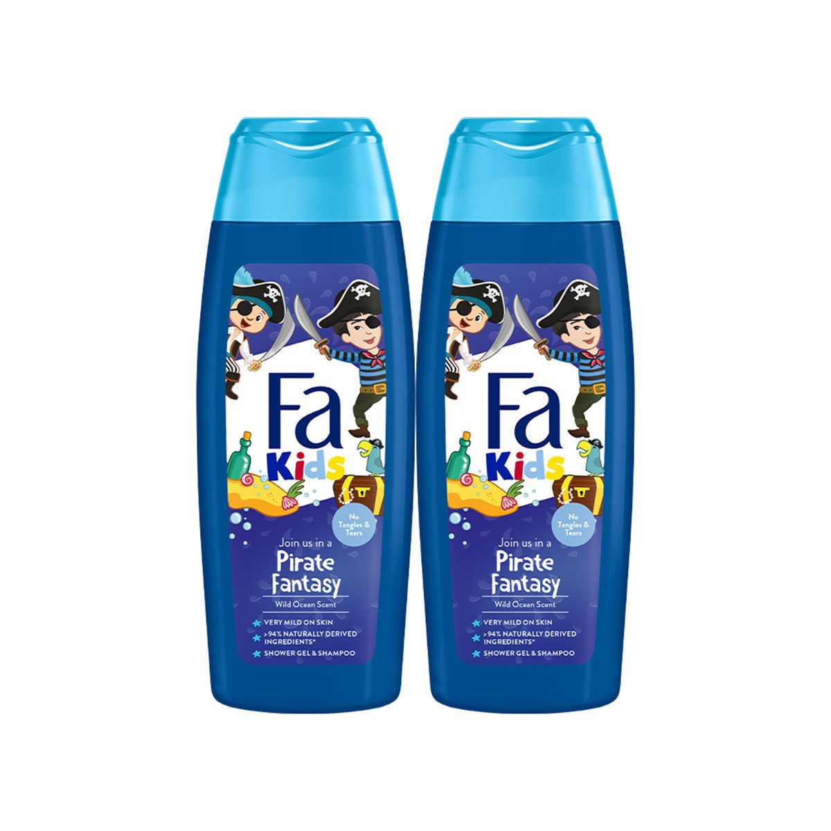 Fa Kids Pirate Fantasy Shower Gel & Shampoo 2 x 250 ml