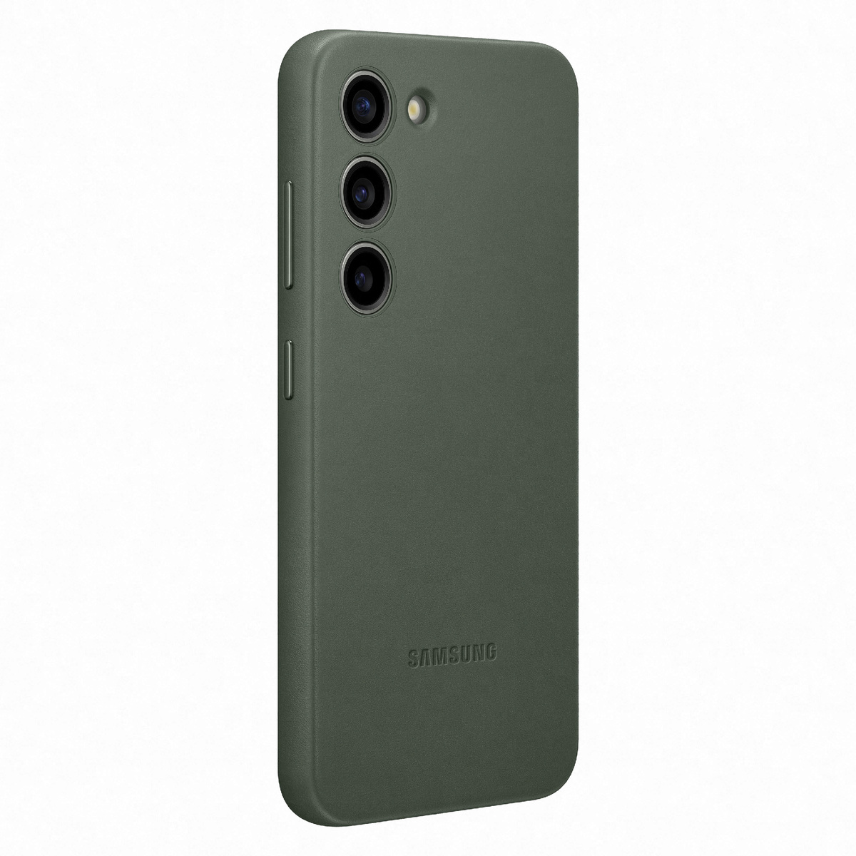 Samsung S23+ Leather Case, Green, EF-VS916LGEGWW