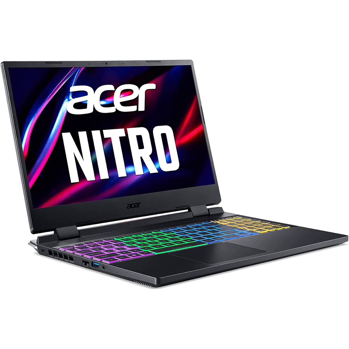 Acer 15.6 inches Nitro5 Gaming Notebook, Windows 11 Home, Full HD Display, Intel Core i5-12500H, 8 GB RAM, 512 GB Storage, Black, AN515-58-51SC