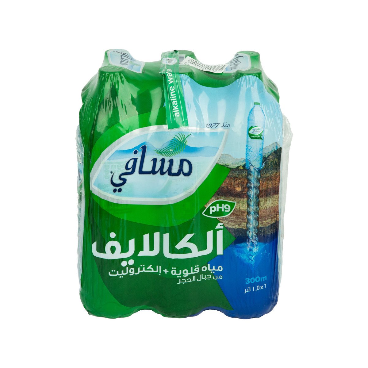 Masafi Alkalife Drinking Water Value Pack 6 x 1.5 Litres