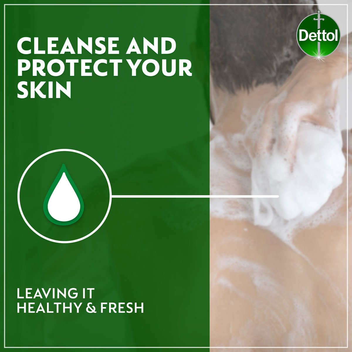 Dettol Skincare Anti-Bacterial Soap 4 x 165 g