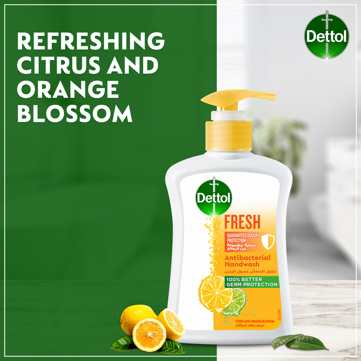 Dettol Anti-Bacterial Hand Wash Fresh Value Pack 2 x 400 ml