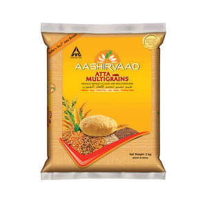 Aashirvaad Whole Wheat Flour Atta with Multi Grains, 2 kg