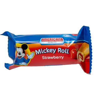 Americana Mickey Roll Strawberry 25 g
