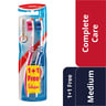 Aquafresh Complete Care Toothbrush Medium Assorted Colour 2 pcs