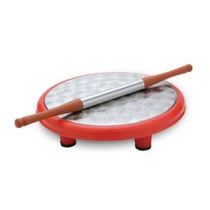 Chefline Stainless Steel Chakla Belan, 10 in, Assorted Color