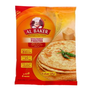 Al Baker Whole Wheat Paratha 400 g