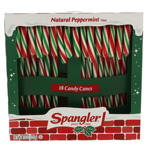 Spangler Natural Peppermint Candy Canes 225 g