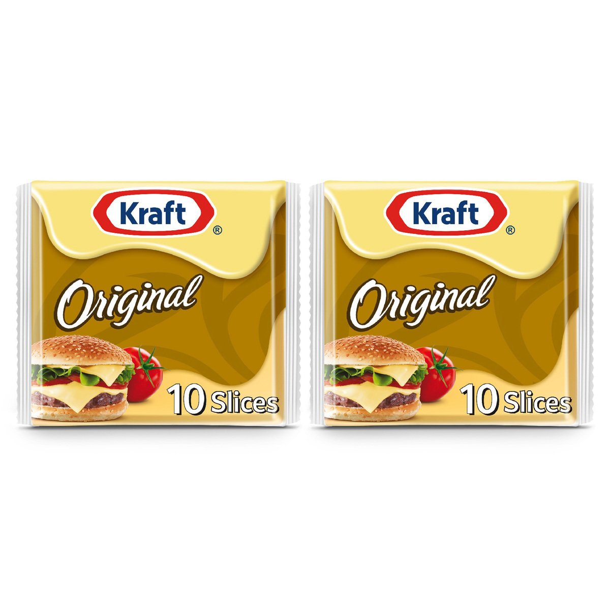 Kraft Original Sliced Cheese 2 x 200 g