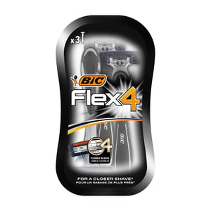 Bic Flex4 Disposable Razor 3 pcs