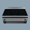 Siemens Electric Cooking Range, Large Oven, 90 cm, Stainless Steel, HY738357M, iQ700