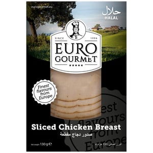 Euro Gourmet Sliced Chicken Breast 130 g
