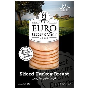 Euro Gourmet Sliced Turkey Breast 130 g