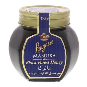 لانجنيز مانوكا مع عسل الغابة السوداء 375 جم