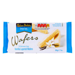Shires Bakery Vanilla Layered Wafers 200 g