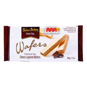Shires Bakery Choco Layered Wafers 200 g