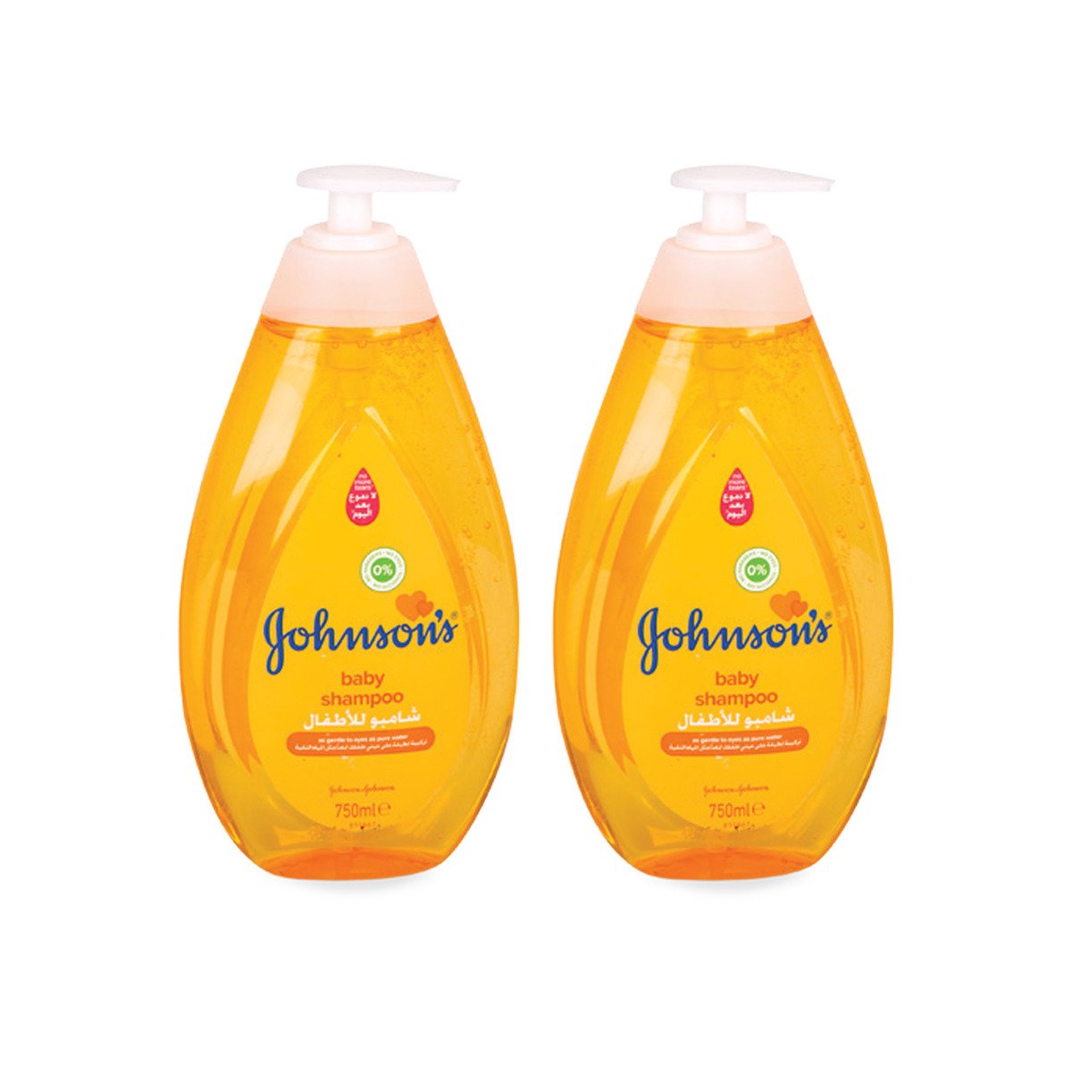 Johnson's Baby Shampoo 2 x 750 ml