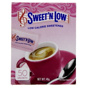 Sweet'n Low, Low Calorie Sweetener 50 pcs