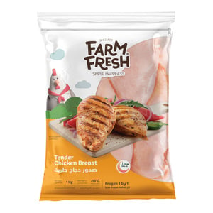 Farm Fresh Frozen Tender Chicken Breast IQF 1 kg