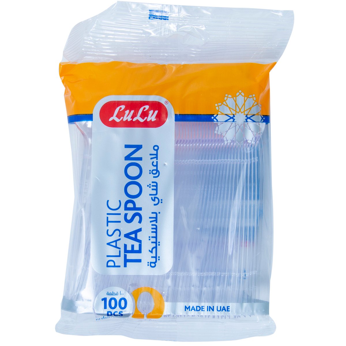 LuLu  Clear Tea Spoon 100pcs