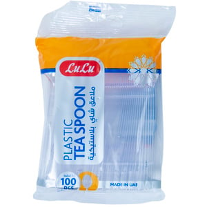 LuLu  Clear Tea Spoon 100pcs