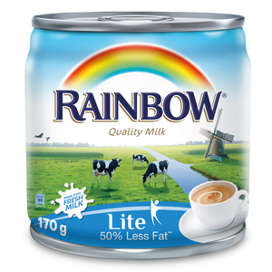 Rainbow Lite Evaporated Milk 48 x 170 g